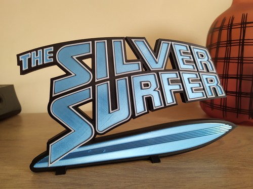 Enseigne silver surfer - silver,