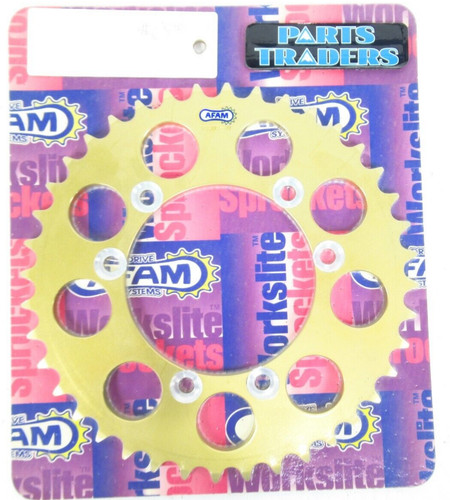 Afam aluminum rear sprocket - aluminum,