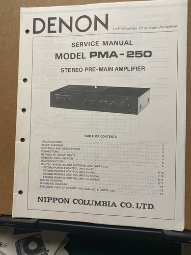 Original service manual for - service,
