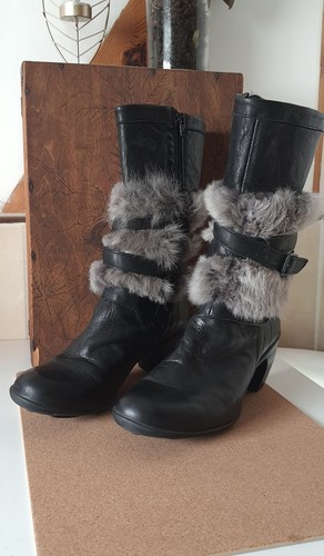 Botte cuir femme pataugas - cuir,