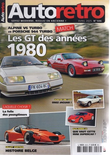 Auto retro 506 - retro, alpine