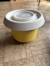 Tupperware Bol Batteur Mélangeur Jaune Vintage