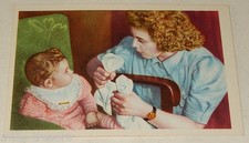 Image CHROMO COTE D'OR Collection FOLKLORE BELGE N°215 Sœur Anne et le Père C 