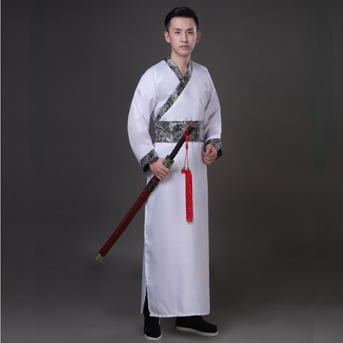 Chinois hommes hanfu robe tang - robe,