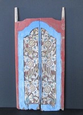 Ancienne paire de Volets en Bois, Bali