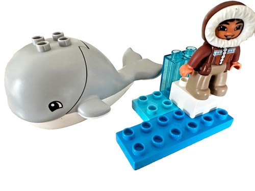 Lego duplo baleine esquimau - baleine,