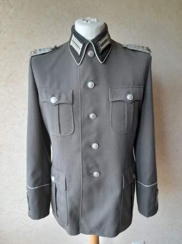 Veste uniforme nva rda - d'uniforme, rda/ddr