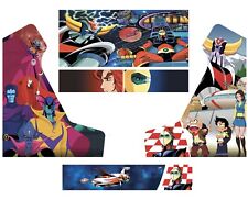 Stickers bartop Goldorak  Filtre anti UV Mat Autocollant borne d'arcade