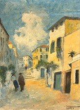 Ecole italienne : scène