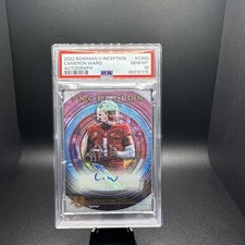2022 Bowman University Inception Cameron Ward Auto #BIA-CWD PSA 10