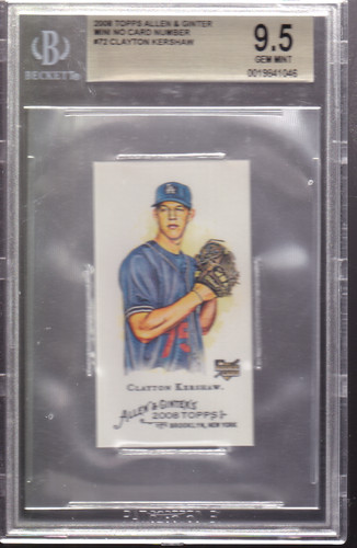 2008 topps allen - allen, ginter