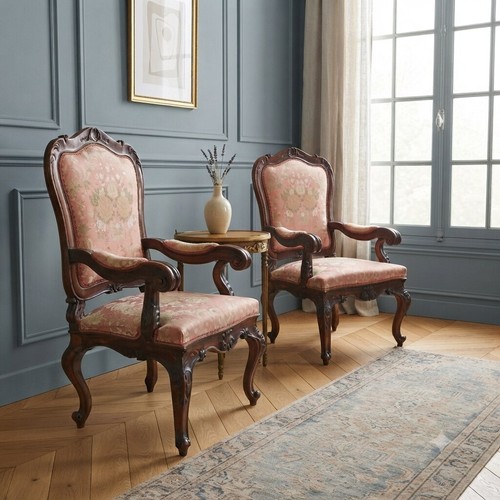 Fauteuils louis philippe - fauteuils,