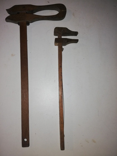Lot deux objet bois - deux,