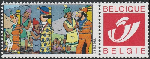 Belgique 2001 mnh herge - belgique,