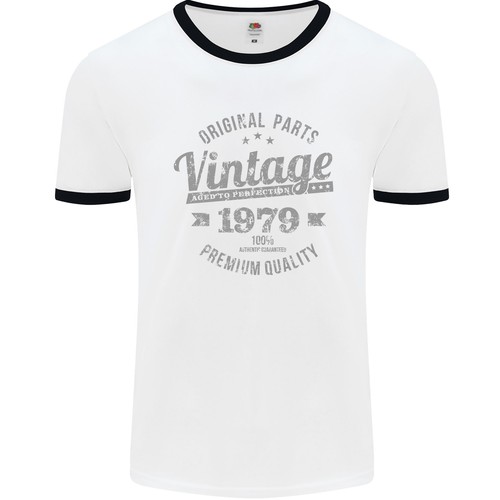Shirt ringer vintage année - ringer,
