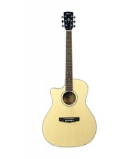 Guitare Folk Electro GAUCHER CORT GA-ME DX ACAJOU, OPEN PORE