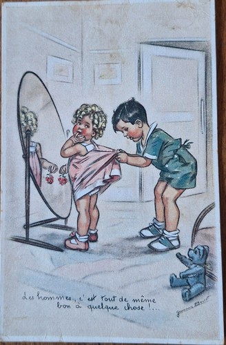 Carte postale ancienne - carte,