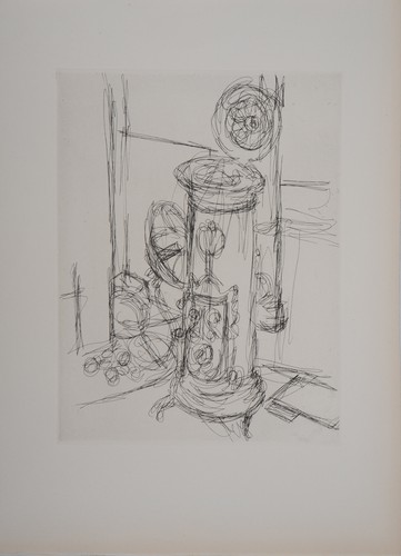 Alberto giacometti le - le, poêle