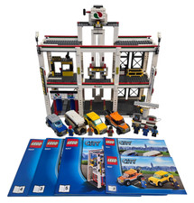 LEGO City #4207 City Garage 100% Complete w/ Instruction & Minifigures