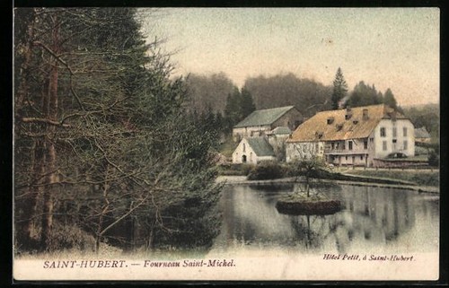 Cpa saint hubert fourneau - cpa,