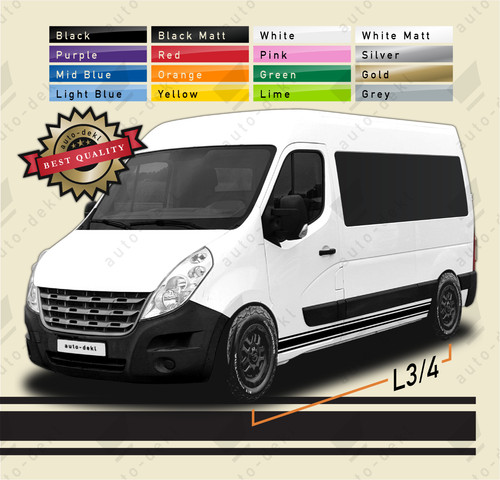 Side stripes decals for - stripes,