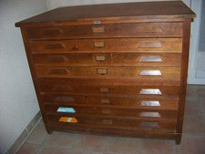Meuble à plans, meuble