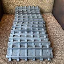 1997 Playmobil 4386 RC Train City Action Straight Track 14 pcs