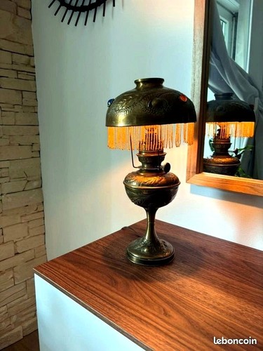 Superbe lampe vintage style