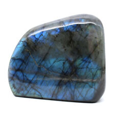 Labradorite polie de décoration 770gr 110mm Madagascar