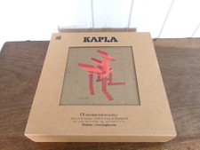 Boîte Kapla rouge et orange  40 pièces avec livre de construction n°22