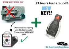 Mercedes Electronic Steering Lock Emulator Programming W204 W207 W212 + KEY!