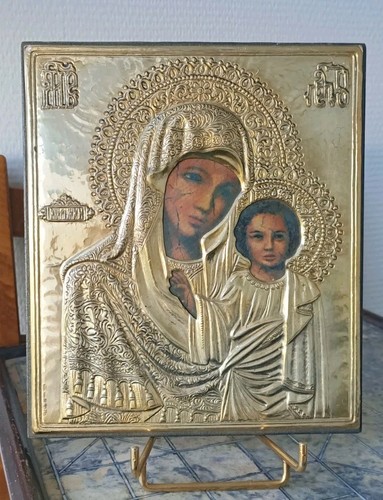 Icon virgin and - child, lady