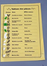 lot de 12 pièces pour jeu