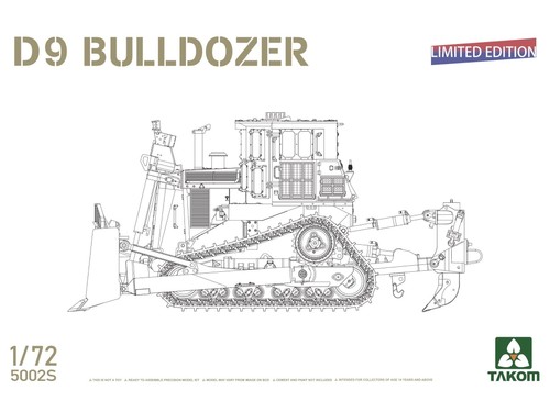 Takom caterpillar d9 - takom,