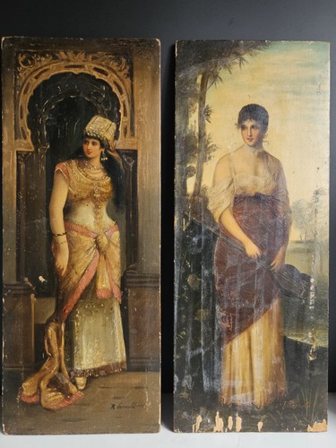 Peinture tableau sur bois - peinture,