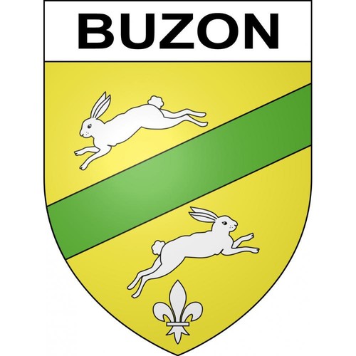 Buzon ville sticker blason - sticker,