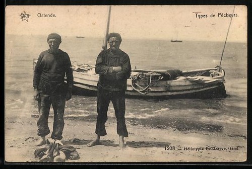 Carte postale ostende deux - carte,