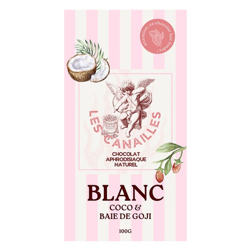 Chocolat aphrodisiaque blanc - chocolat,