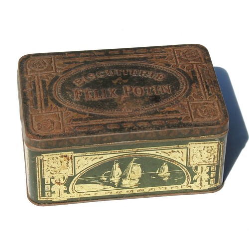 Ancienne boîte publicitaire