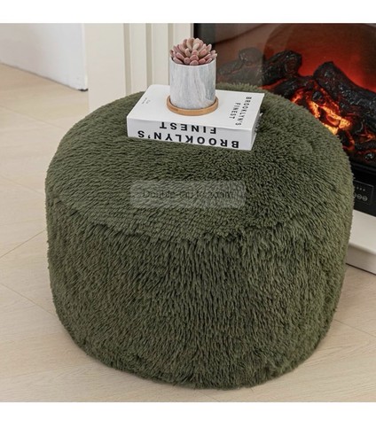 Pouf ottoman with high density - pouf,