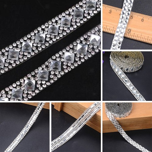 Rouleau strass perlé - 1,