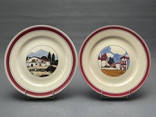 2 Assiettes En Faïence à
