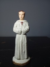 Rare Santon  "LA CELLOSITE " LE COMMUNIANT "- Taille 3 -  9 cm - bon état