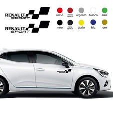 Renault Sport stickers for side skirt car clio megane RS scenic tuning rally