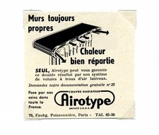 1950 / advertising for IROTYPE RADIATOR COVER / HEATING / FRLD130