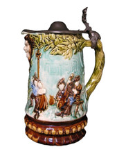 Pichet En Barbotine. Nimy Les Mons Mouzin Lecat XIXe