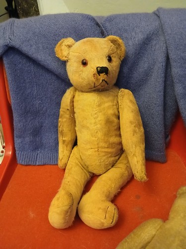 Ancien ours steiff peluche - ancien, en