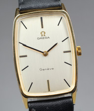 " No Custom Fee USA "[N MINT]  Omega Geneve 111.095 Manual winding Men's 25mm