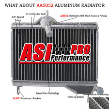 2 Rangée Aluminium Radiateur