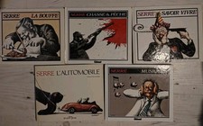 CLAUDE SERRE LOT DE 5 LIVRES